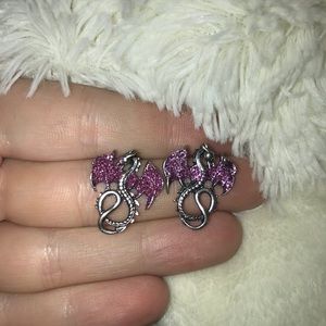 Beautiful Dragon Earrings! New! Never Worn!